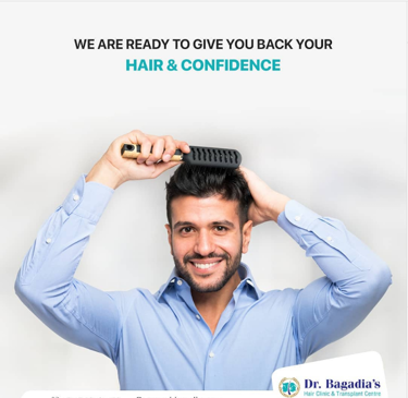 Slider image (3) Dr. Bagadia’s Hair Clinic & Transplant Centre